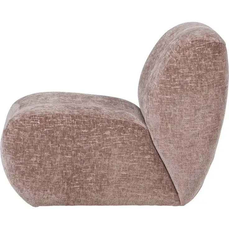 Sessel Nomu - Craquelé Samt Hellrosa – Bild 4