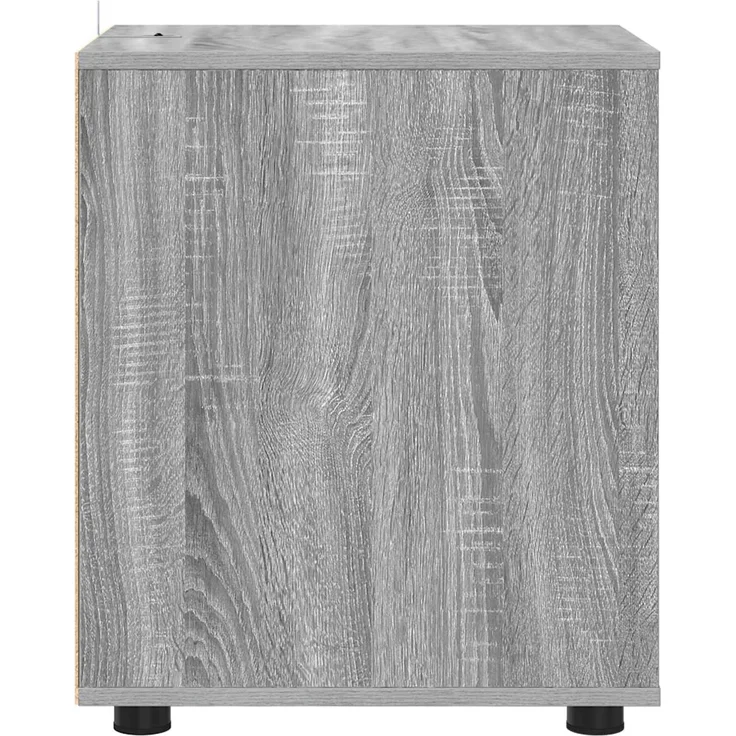 vidaXL Aufbewahrungsschrank 40 x 48 x 57 cm Holzwerkstoff Sonoma-Grau 888843 – Bild 7