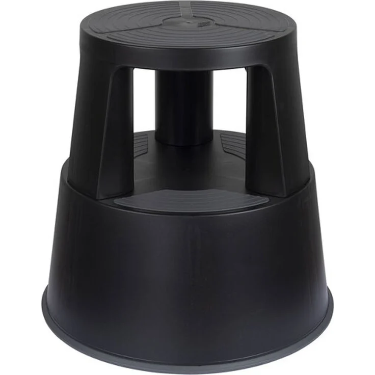 Wedo Rollhocker SuperStep Kunststoff schwarz – Bild 1