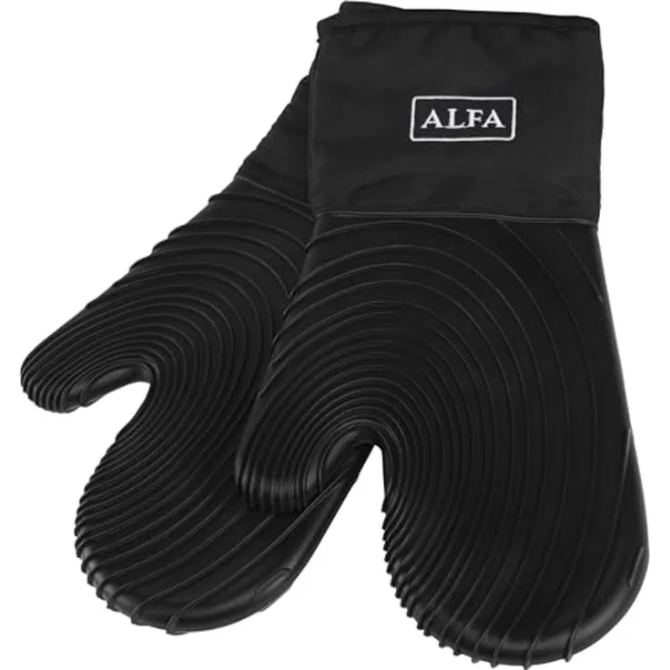 Alfa Forni Ofenhandschuhe schwarz