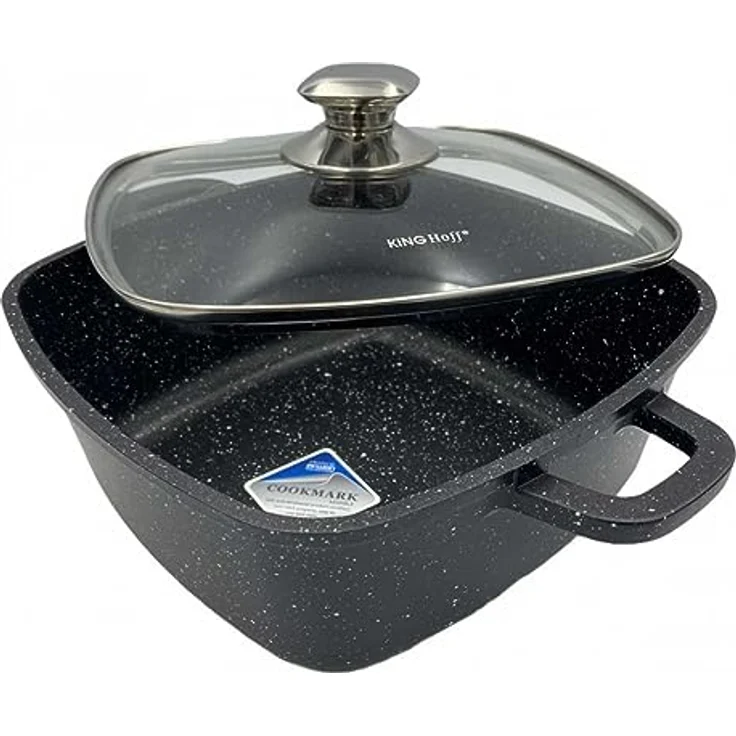 Kinghoff Kinghoff Set mit 3 quadratischen Töpfen 2,8, 4,4, 6,5 l KH1607 – Bild 5
