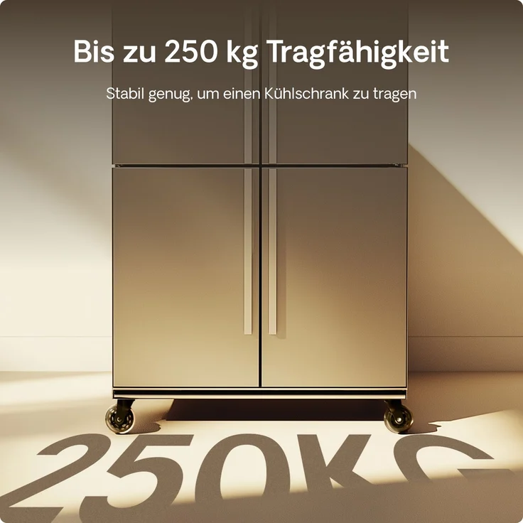 Desktronic Bürostuhlrollen Schwarz, Ersatzrollen 360°, Set 5 Stück, Ersatzräder für Bürostühle auf Teppich- und Parkettböden – Bild 5