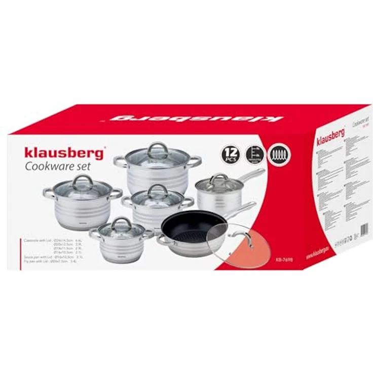 Klausberg Klausberg Topfset 10-teilig 48173 – Bild 9