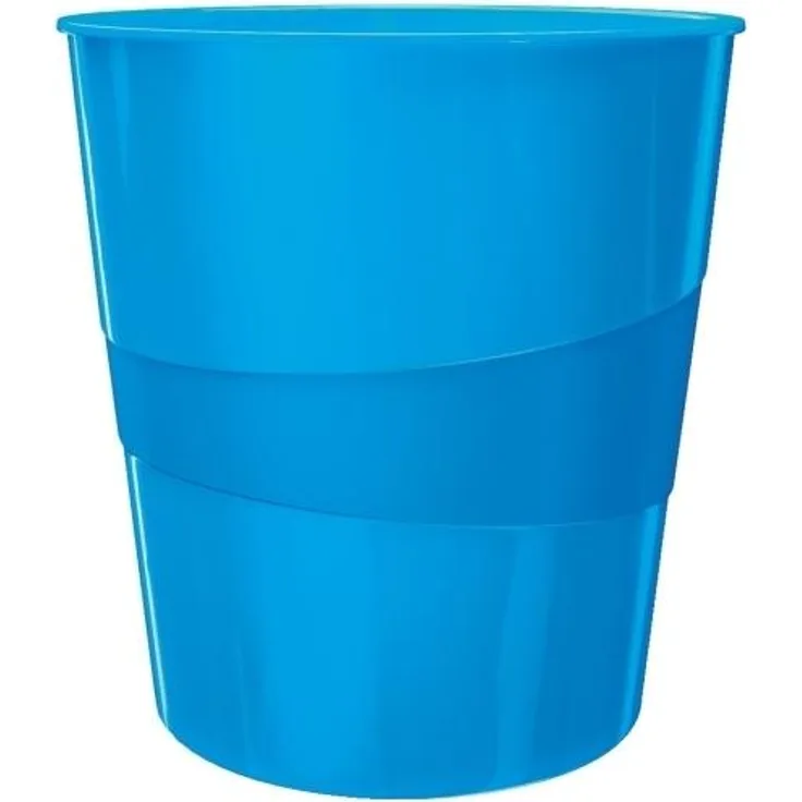 Papirkurv Leitz Plus 15L WOW blå - (6 stk. )