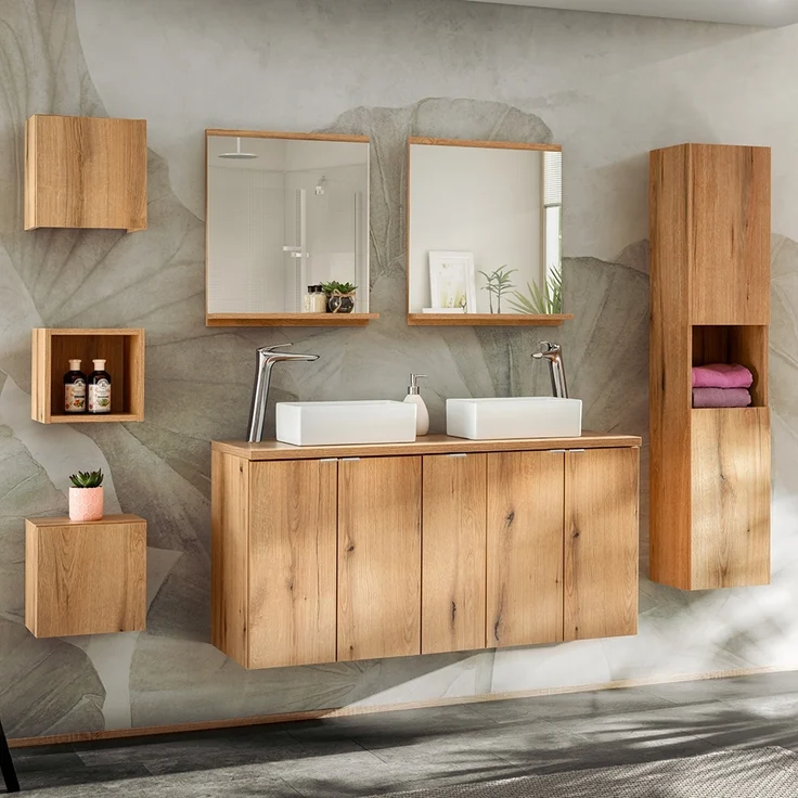 Unterschrank 20cm, Eiche, NEWPORT-56-OAK – Bild 6