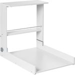 Geuther - Wand-Wickelregal Wicki, TÜV geprüft, inkl. Wickelmulde, weiß, Lama