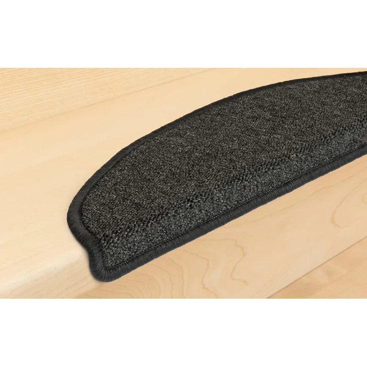 Metzker® Stufenmatte Stufenmatten Rambo Kleinformat 55x15x3,5cm Halbrund, halbrund, Höhe: 5 mm, 15 Stück im Set - Anthrazit – Bild 2