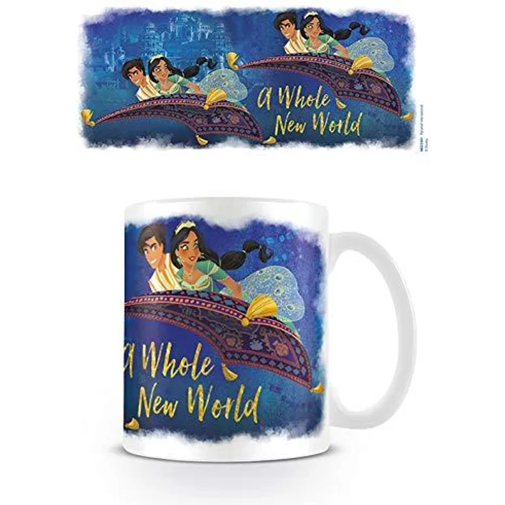 Disney MG25501 Tasse aus Keramik, 11oz , 315 ml, Aladdin Der Film
