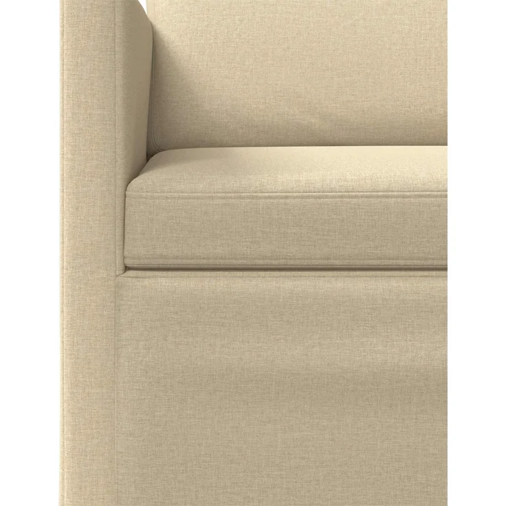 vidaXL 3-Sitzer Sofa Creme 220 x 81 x 82 cm Stoff 42041146 – Bild 5