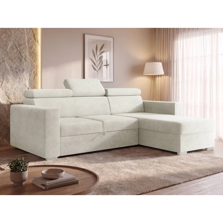 Mirjan24 Ecksofa Porabi 2rLC (Farbe: Lumo 55), 87 x 170 x 235 cm – Bild 3