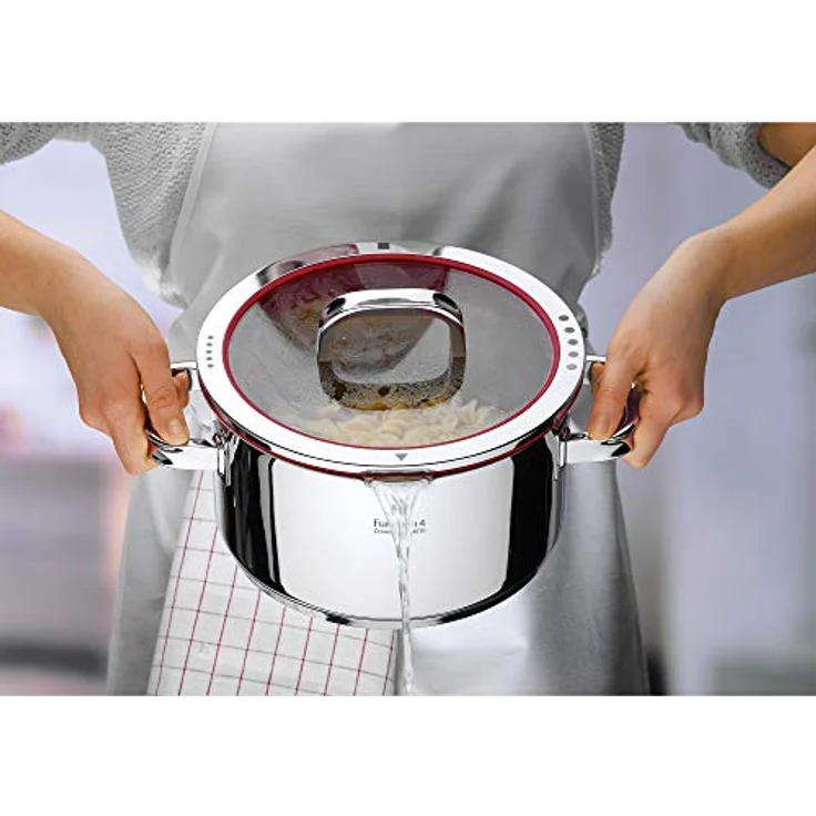 WMF Milchtopf Function 4, Cromargan® Edelstahl rostfrei 18/10 (1x Stielkasserolle ohne Deckel 16 cm (Volumen 1,4l, Höhe 7,5 cm) - optimal für Herdplatten mit Ø 14,5 cm, 1-tlg, 1x Stielkasserolle ohne Deckel 16 cm (Volumen 1,4l, Höhe 7,5 cm), - optimal ... – Bild 9