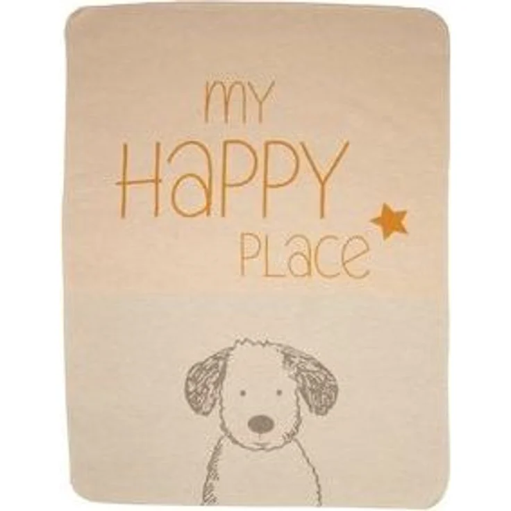 DAVID FUSSENEGGER Tierdecke Hundedecke 'my happy place' 70 x 90 cm – Bild 5