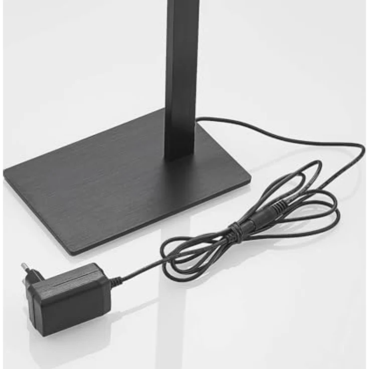 Lucande LED-Tischleuchte Wasko, dimmbar, schwarz, Metall, 4-stufige Helligkeitsregulierung – Bild 9