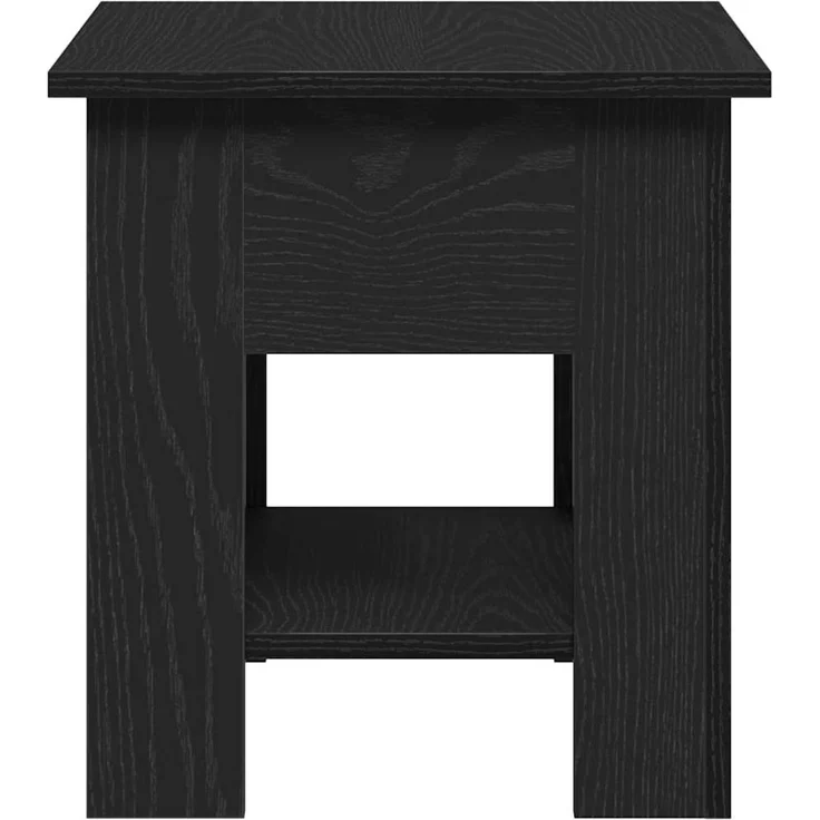 vidaXL Couchtisch Schwarz Eichen-Optik 40 x 40 x 42 cm Holzwerkstoff 862712 – Bild 6