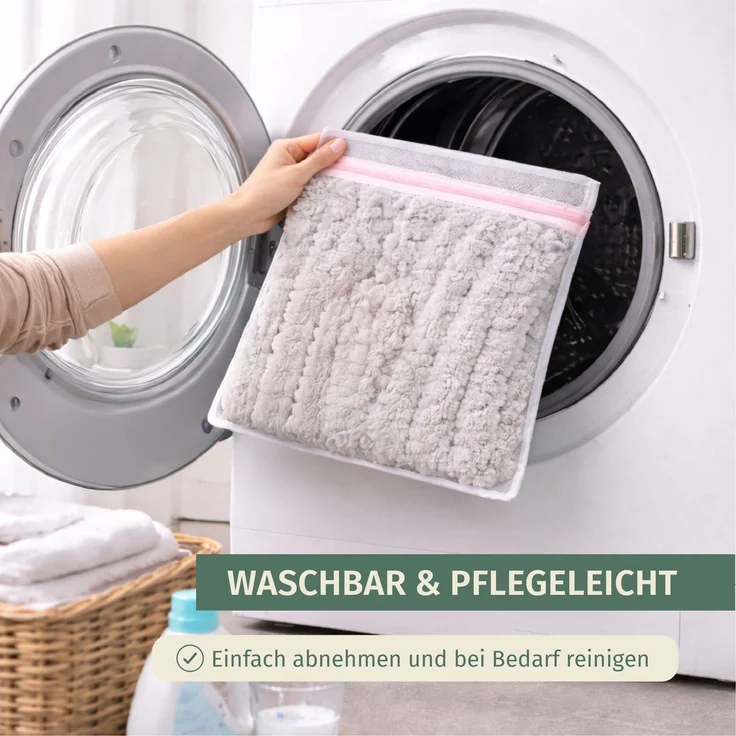 Moritz Flauschvorhang aus Chenille 90 x 200 cm turtle Türvorhang als Fliegenschutz Insektenschutz für Camping Wohnwagen – Bild 6
