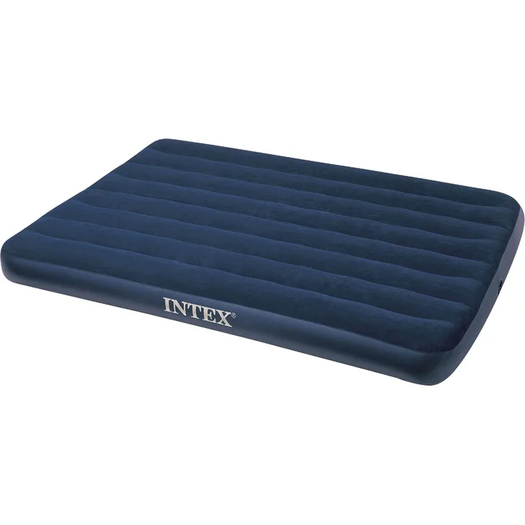 Intex Luftbett 2-in-1-Ventil, Vinyl blau, 191 x 99 x 25 cm