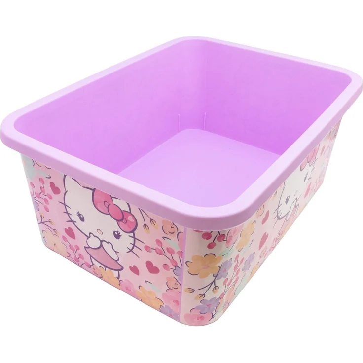Hello Kitty Aufbewahrungsbox 13 l Kinderzimmer Box für Spielzeug – Bild 4