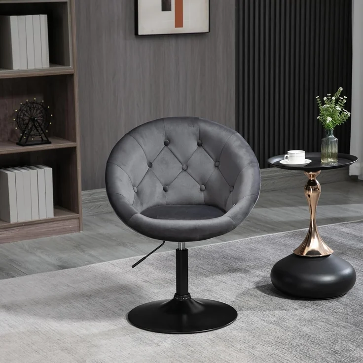 SVITA Chesterfield-Sessel HAVANNA, Retro-Design,Tellerfuß,stufenlos höhenverstellbar – Bild 7