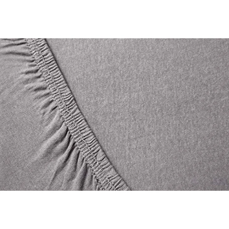 Hometex Premium Textiles Spannbettlaken für Topper bis 10cm Steghöhe, Jersey, Gummizug: Rundumgummizug, ideal für Boxspringbett Topper, 100% reine Baumwolle – Bild 4