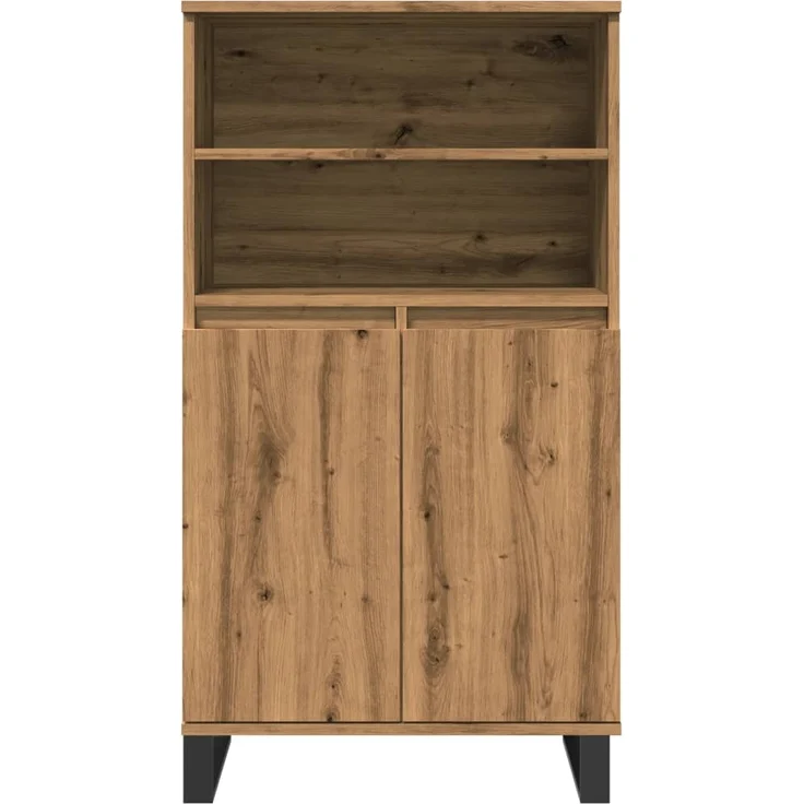 vidaXL Highboard Artisan-Eiche 60x36x110 cm Holzwerkstoff 857461 – Bild 3
