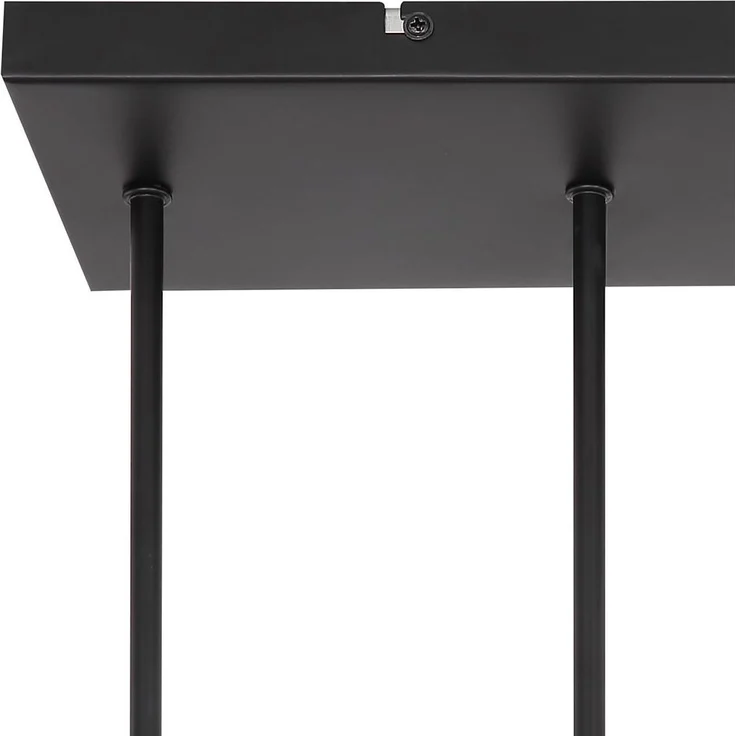 Hängeleuchte, schwarz, H 34 cm – Bild 9