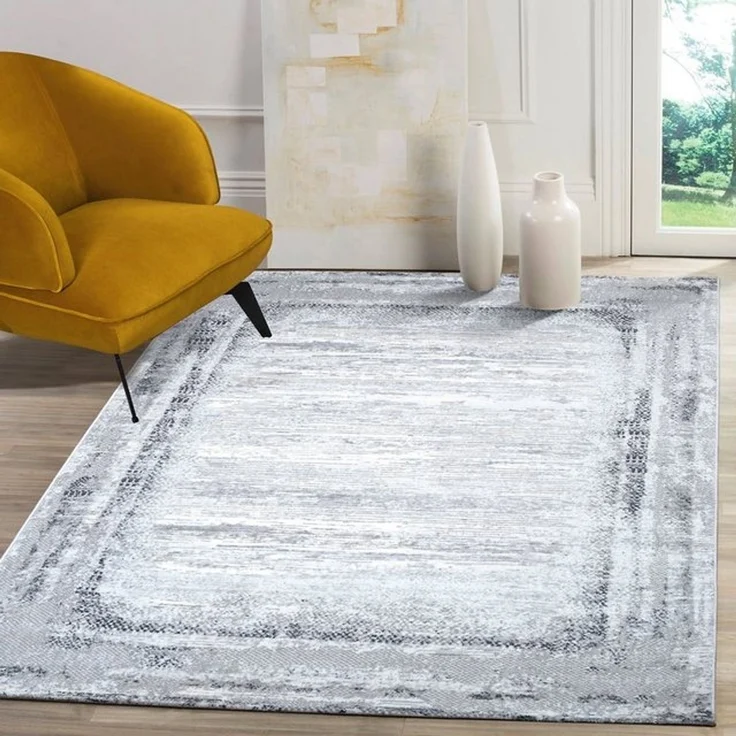 Sanat Teppich Harmony 3215, auch als Läufer, rechteckig, Höhe: 12 mm, weicher Kurzflorteppich, meliert, Wohnzimmer, Schlafzimmer – Bild 4
