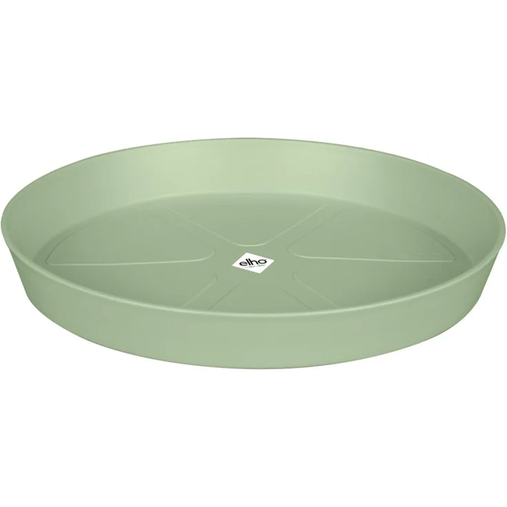 elho loft urban untersetzer rund 30cm Untersetzer - Pistazien Grün | Ø 30 x H 3.9 cm | Für den Außenbereich geeignet