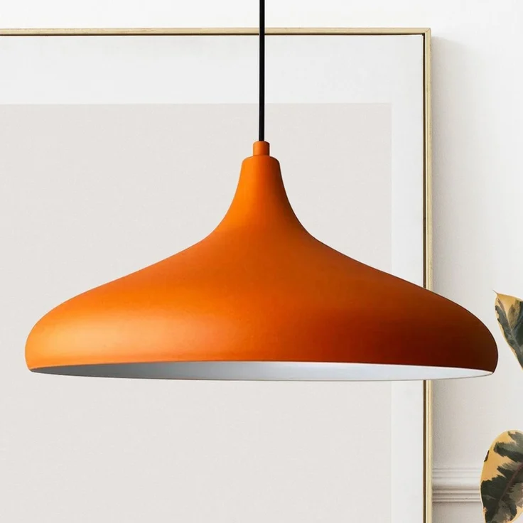 Bamyum Pendelleuchte Bamyum Pendelleuchte Durchmesser 35 cm E27 Metall Moderne Lampe, ohne Leuchtmittel – Bild 5