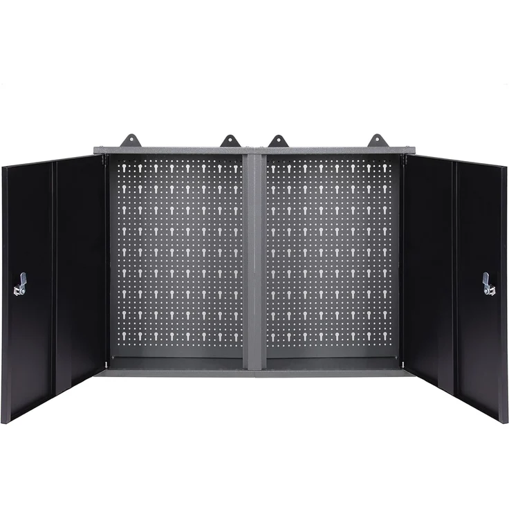 ONDIS24 Werkzeugschrank Tim 42 cm (2-St) mit abschließbarer Tür, Eurolochwand, bis 30 kg belastbar – Bild 2