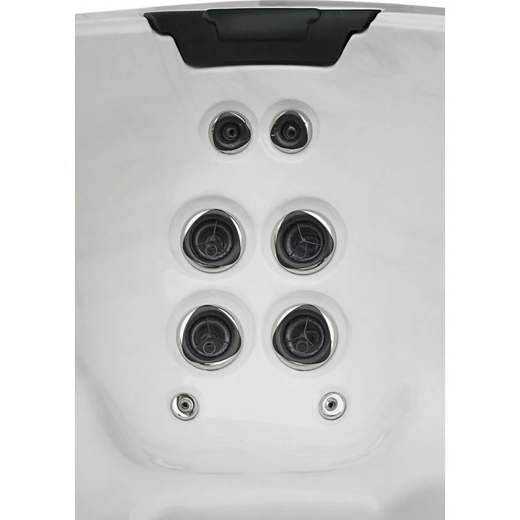 XXXL Luxus-LED Swim Spa, 400 x 230 cm, Whirlpool mit Gegenstromanlage, Outdoor-Schwimmbecken – Bild 7