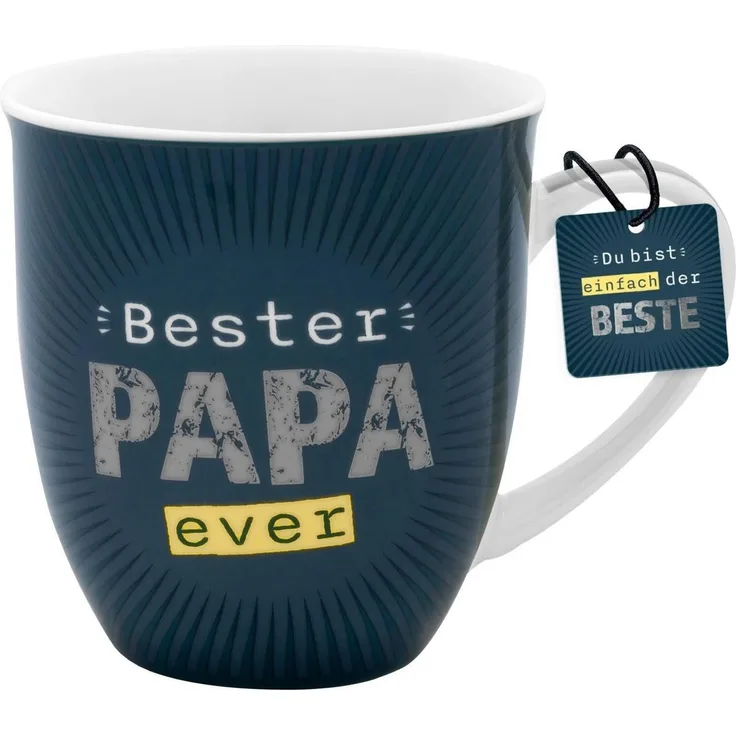 Tasse Kaffeetasse Kaffeebecher Teetasse 40cl Geschenk Sheepworld PAPA 073885