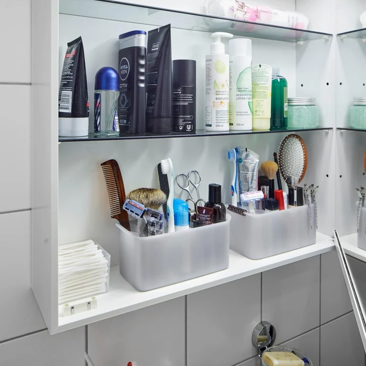 Betty Bossi Küchenorganizer-Set Tuben Aufbewahrungsbox Kühlschrank Organizer Kosmetik weiß, die clevere Ordnungshilfe, Küche, Bad und mehr – Bild 4