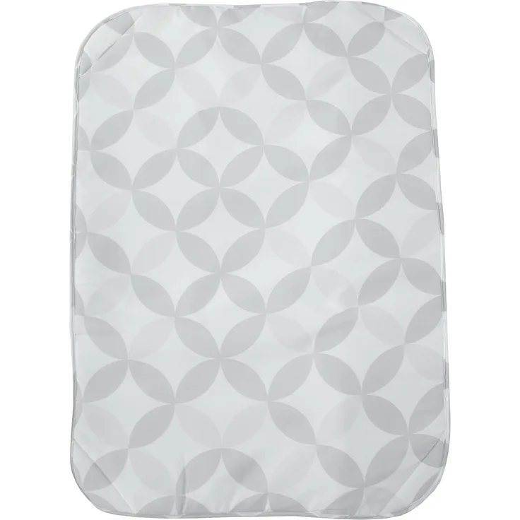 ZOLLNER Bügeltischauflage aus Baumwolle, 70x100 cm, grau-creme