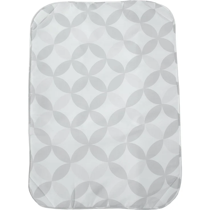 ZOLLNER Bügeltischauflage aus Baumwolle, 70x100 cm, grau-creme – Bild 1