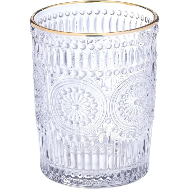 Relaxdays Vintage Trinkgläser 4er Set 300 ml – Bild 8