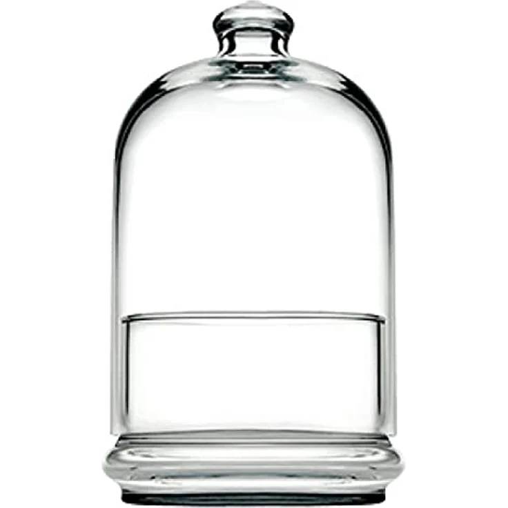 Pasabahce Tortenplatte Midi Patisserie, Glas, (Packung, 2-tlg, 1 Schale klein, 1 Deckel) – Bild 1