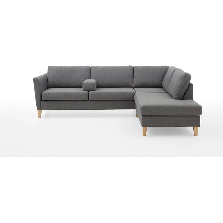 Atlantic Home Collection Ecksofa mit Ottomane rechts – Bild 3