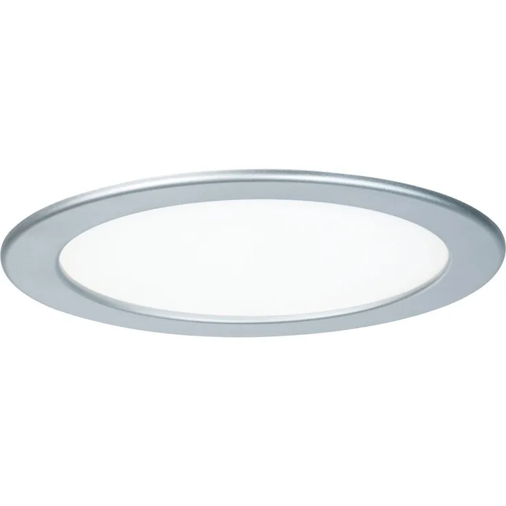 Paulmann No. 92072 Einbaupanel LED rund 18W 4000K Chrom matt IP44 spritzwassergeschützt