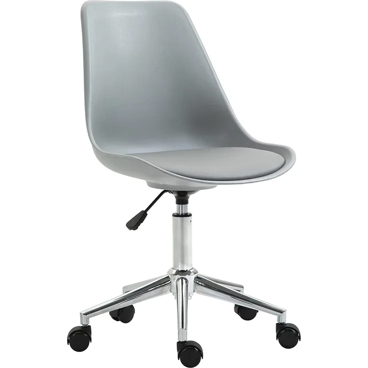 SVITA EDDY Schreibtischstuhl für Kinder Drehstuhl Kinderschreibtischstuhl Grau