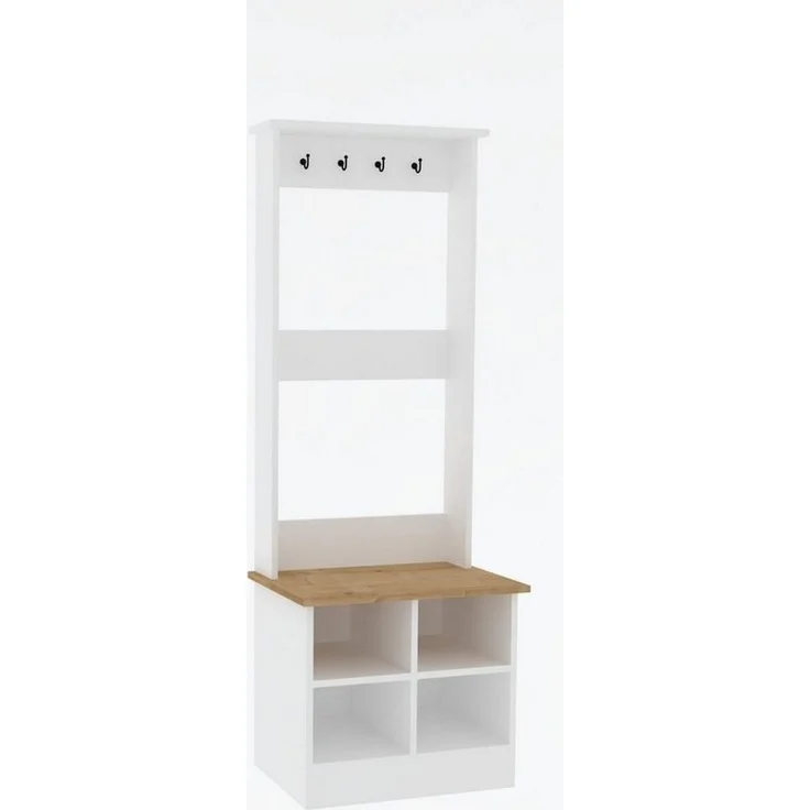 Skye Decor Garderobenpaneel (1 Flurgarderobe), Breite 60 cm, aus MDF mit Ablage – Bild 2