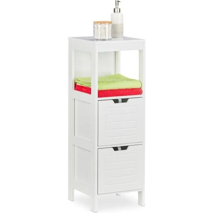 Badezimmerschrank weiß 10032185
