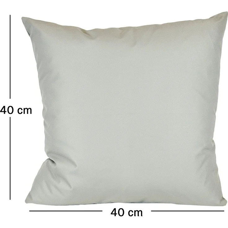JACK Kissenbezüge 2er Set 40x40cm Outdoor Wasserfest, (2 Stück), 2x Kissenhülle, strapazierfähig, wasserabweisend, Innen & Außen – Bild 2