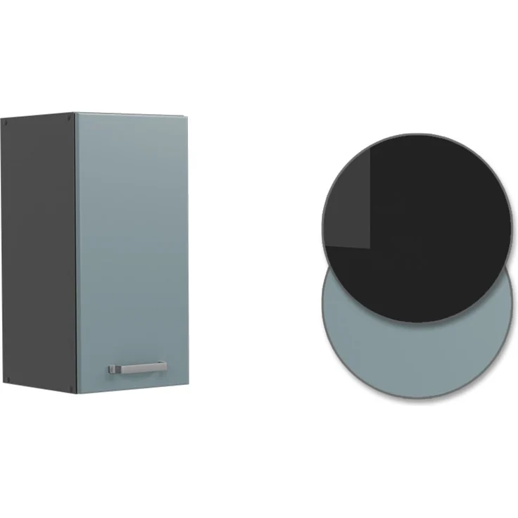 Hängeschrank R-Line Blau-Grau 30 cm Vicco – Bild 6