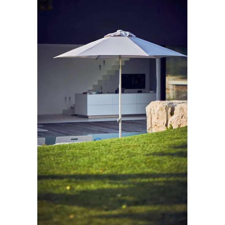 Outdoor Sonnenschirm Elba eckig weiß 200x150 – Bild 2