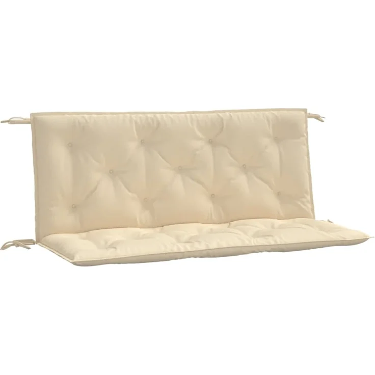 vidaXL Gartenbank-Auflagen 2 Stk. Beige 120x50x7 cm Oxford-Gewebe 361681 – Bild 1