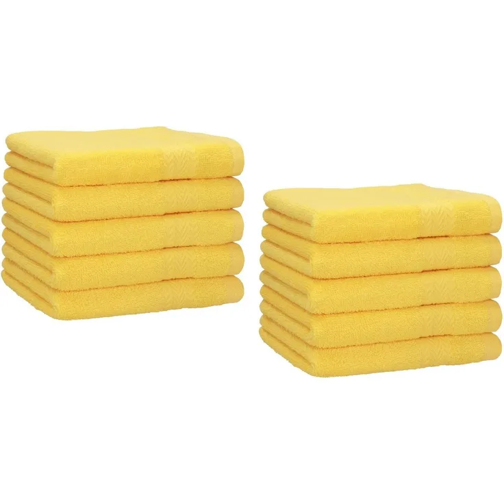 Betz Gästehandtücher 10 tlg. Gästehandtücher-Set PREMIUM 100 % Baumwolle 30x50 cm, 100% Baumwolle (10-St)