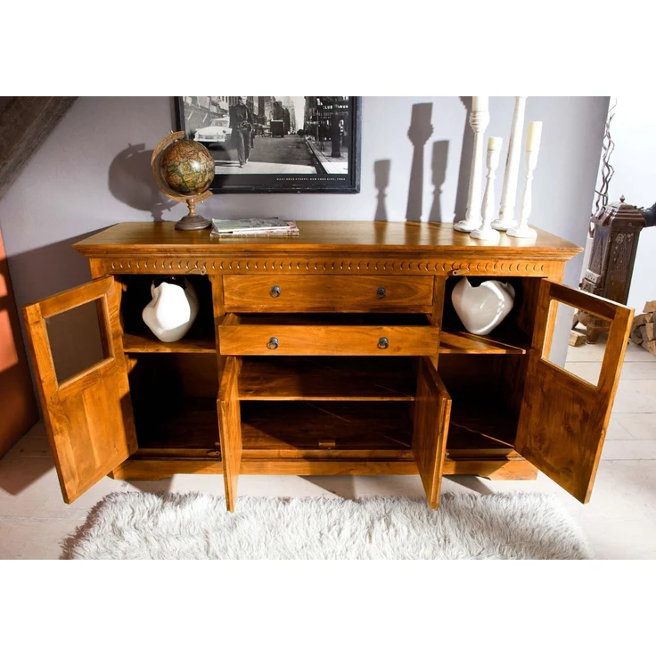 Sideboard Akazie 181x50x100 honig lackiert OXFORD #0453 – Bild 2