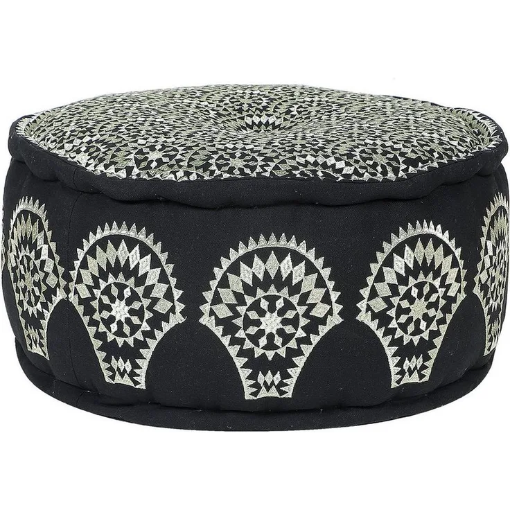 Marrakesch Orient & Mediterran Interior Pouf Marokkanischer Pouf Hocker Deko Amaya (1-St), Handarbeit