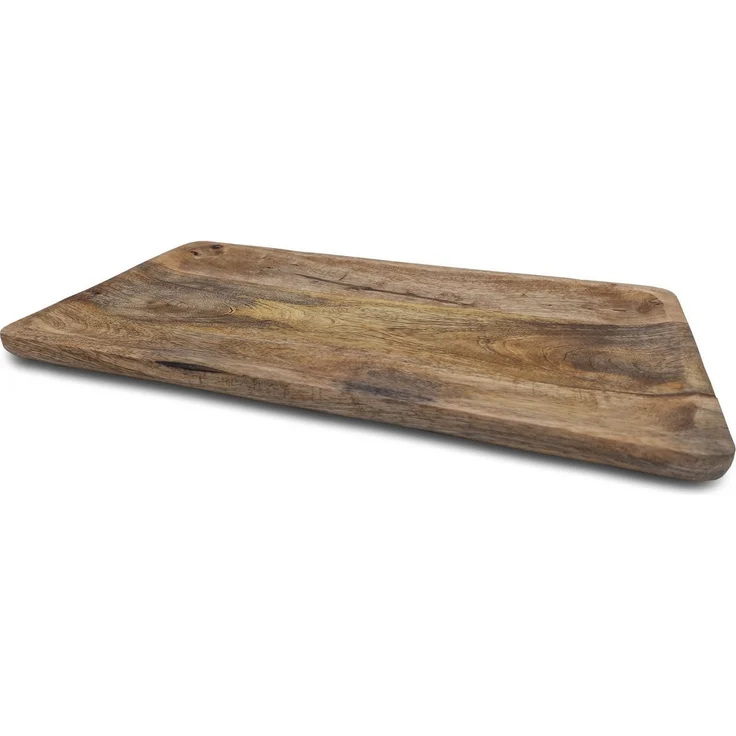 Spetebo Tablett Mango Holz Servierbrett - 89 cm, Mango Holz, lebensmittelecht – Bild 1