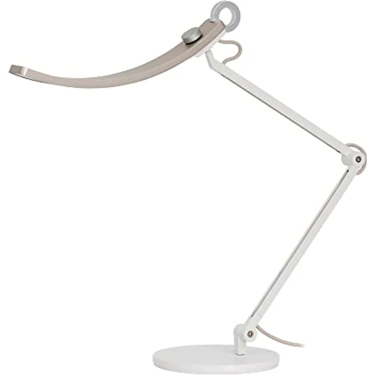 BenQ WiT e-Reading LED Schreibtischlampe, Dimmbare Tischlampe, Ultraweite Leuchte, 13 Farben und 23 Helligkeitsstufen - Gold – Bild 1